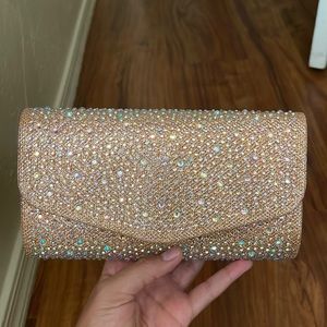 Unbranded clutch crystal purse.